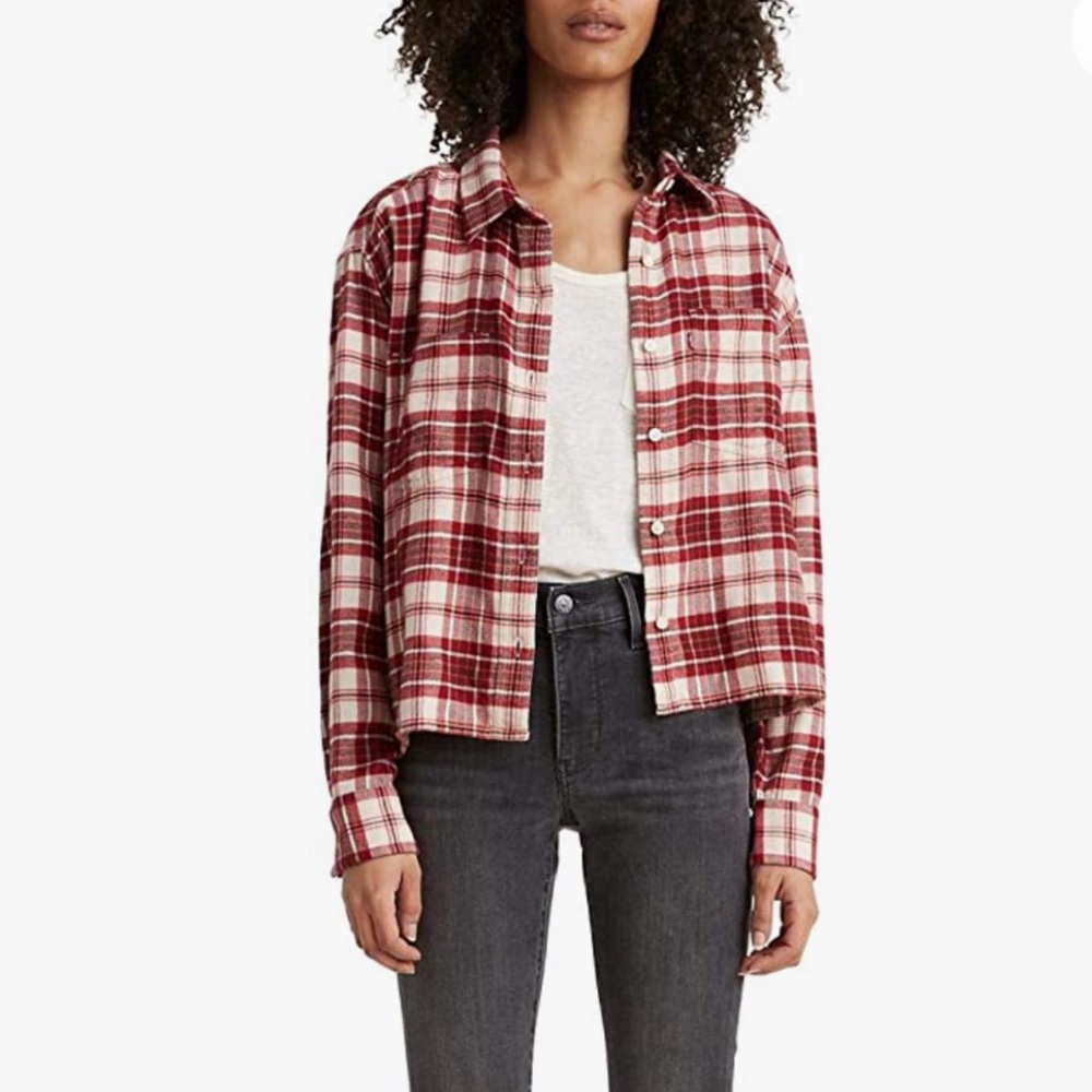 Levi’s plaid utility shirt